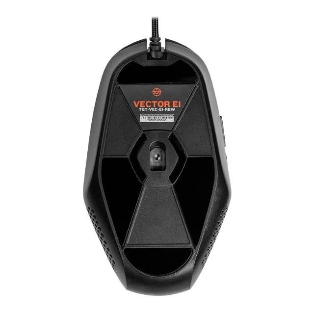 Mouse Gamer TGT Vector E1, Rainbow RGB, 6400DPI, 6 Botoes, Preto - Foto 5