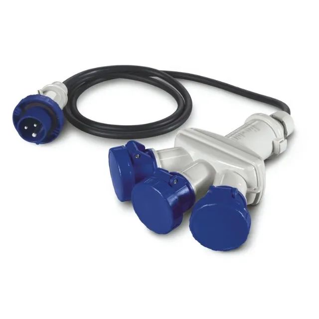 Extensão Elétrica 3x1 16A/220v Industrial.
