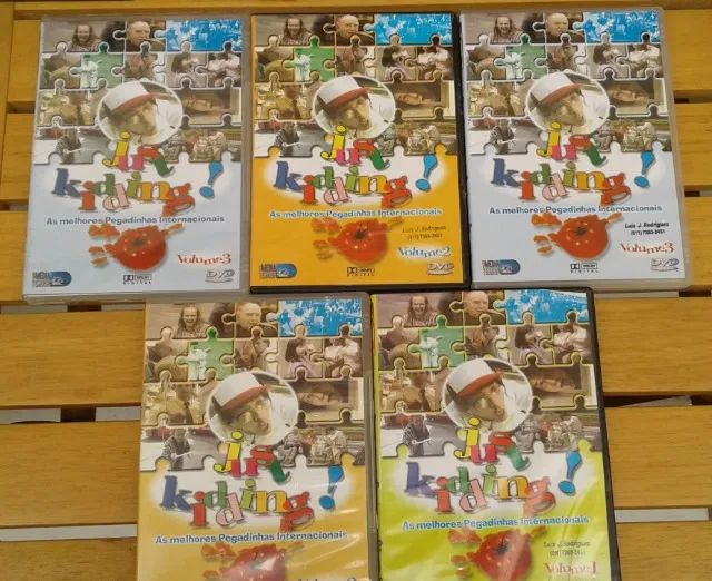 Coleção 3 Dvd's As melhores pegadinhas Internacionais