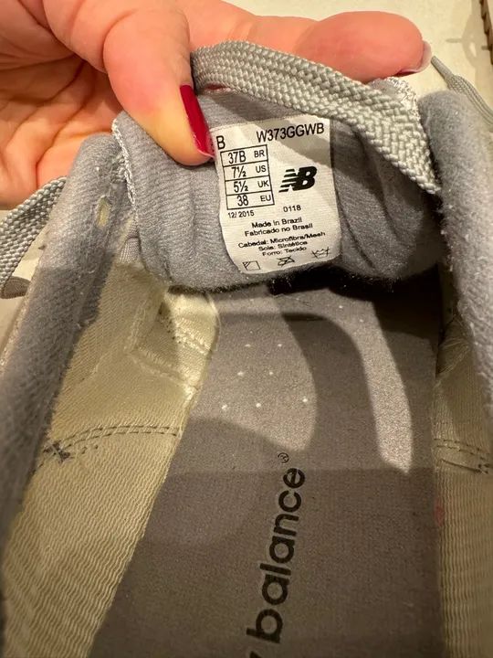 Belíssimo tênis New Balance modelo 373 - Foto 4