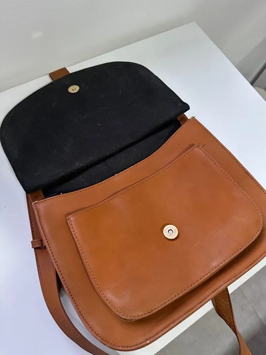 Bolsa de ombro Forever 21 marrom - Foto 2