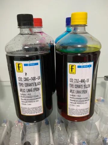 Tinta sCorante 4litros Formulabs- Modelo Epson-l395 L396 L350 L375 L365 L355 - Foto 2