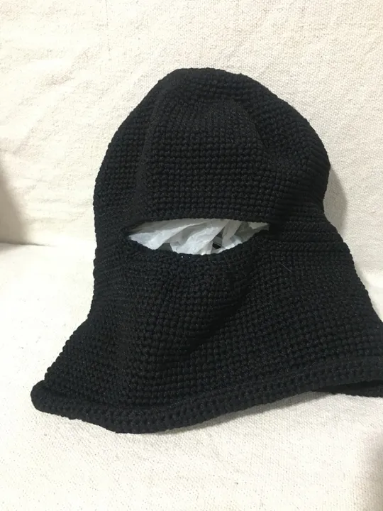Toca ninja em crochê