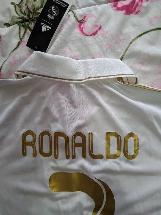 Camisa Real Madrid Cristiano Ronaldo 7 2011 - Foto 4