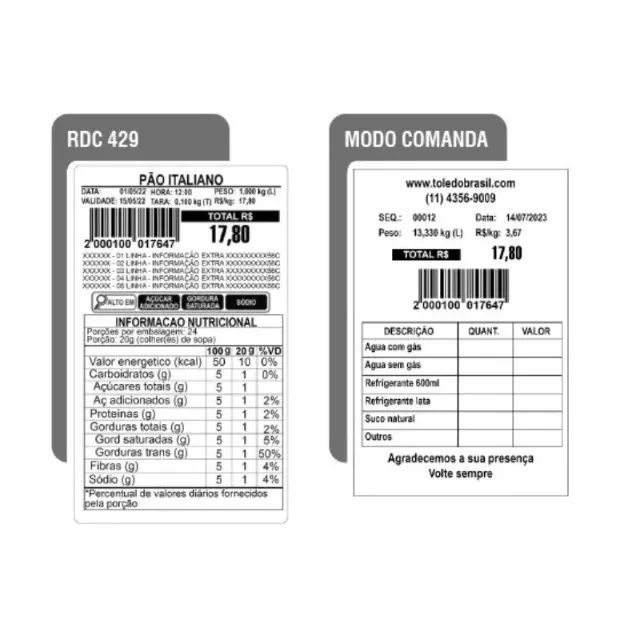 Impressora Toledo IT400m Para Balanças Prix 3 Fit E Plus - Foto 2