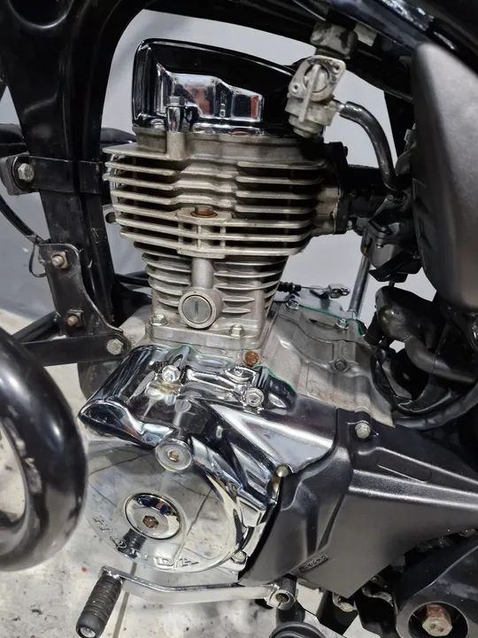 Honda CG 125 Fan - 2006 - Preta - Foto 7