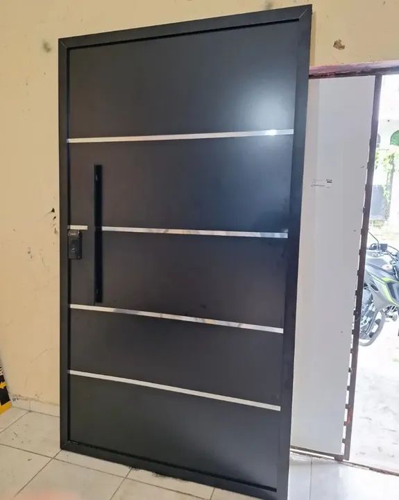 Portas pivotantes acm alumínio  - Foto 2