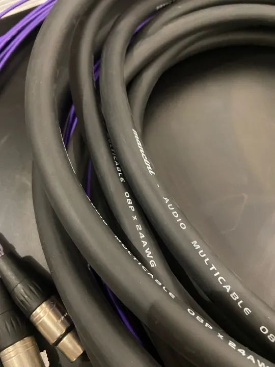 Multicabo Multivias Xlr 8 vias 10 Metros  - Foto 4
