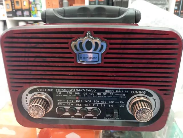 Rádio am FM sw retro com Bluetooth - Foto 2