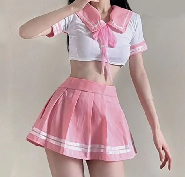Fantasia schoolgirl rosa 
