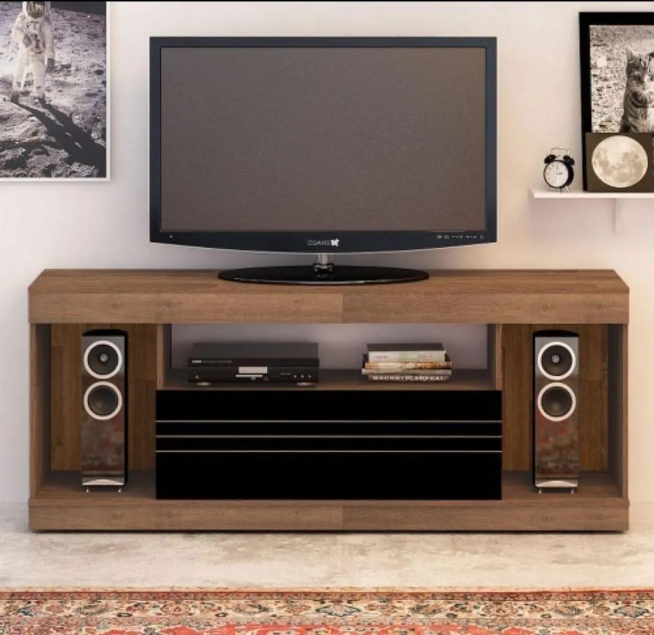 Promoção Rack Para Tv Até 60 Polegadas, Novo Na Caixa Lacrado Desmontado 