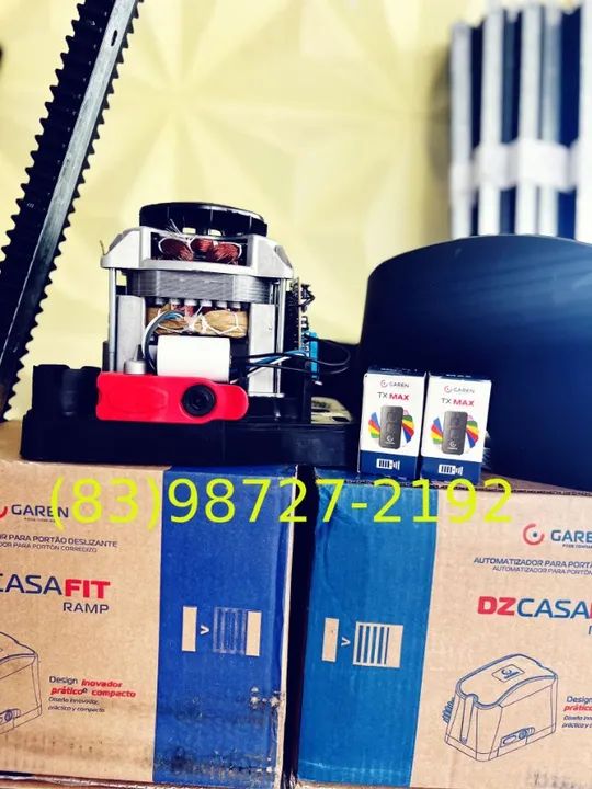 Motor para Portão Garen, Revenda Autorizada,*Garantia de 1 ano para vir busca na Loja - Foto 4