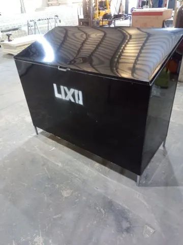Lixeira de aço de 1200litros - Foto 3