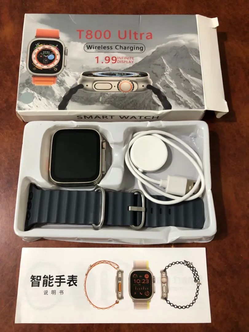 SmartWatch T800 Ultra Weireless Charging 1.99? - Foto 6