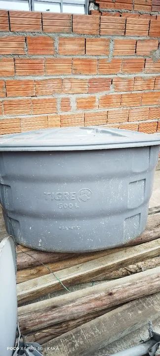 Caixa D'àgua 500 Litros - Tigre Cinza