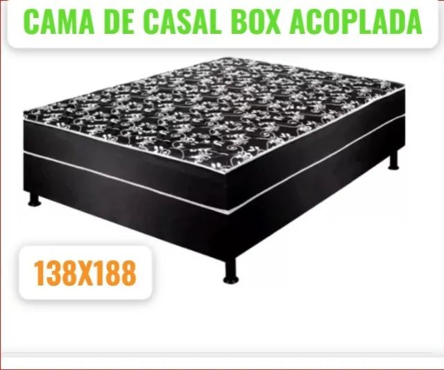 cama de casal nova acoplada box entrega rapida em todo df e entorno