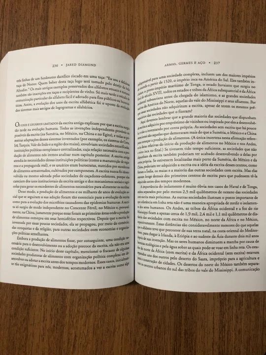 Livro Armas, Germes e Aço - Foto 3