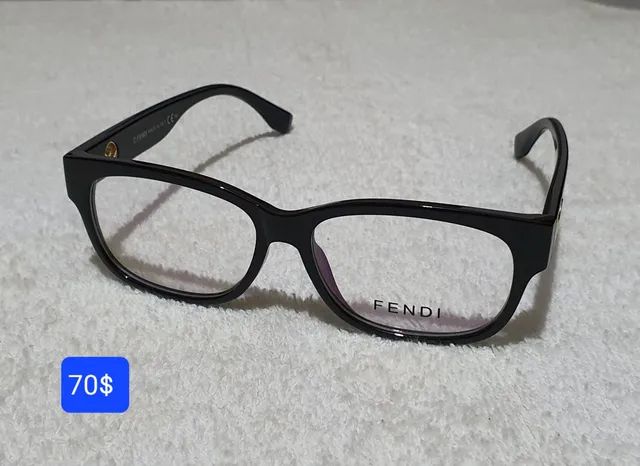 Armação de óculos da Fendi 