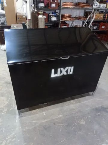 Lixeira de aço de 1200litros - Foto 2