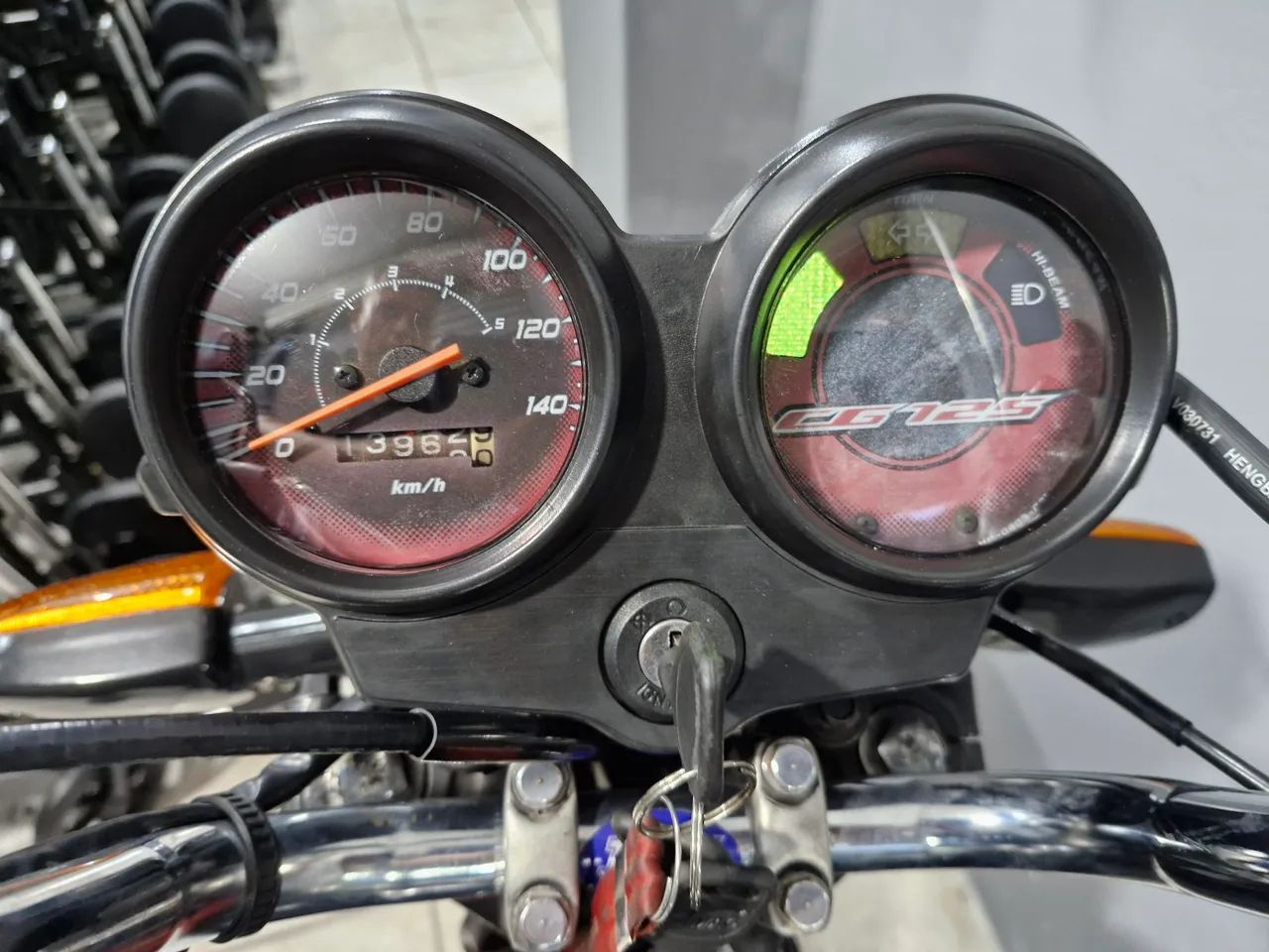 Honda CG 125 Fan - 2006 - Preta - Foto 4