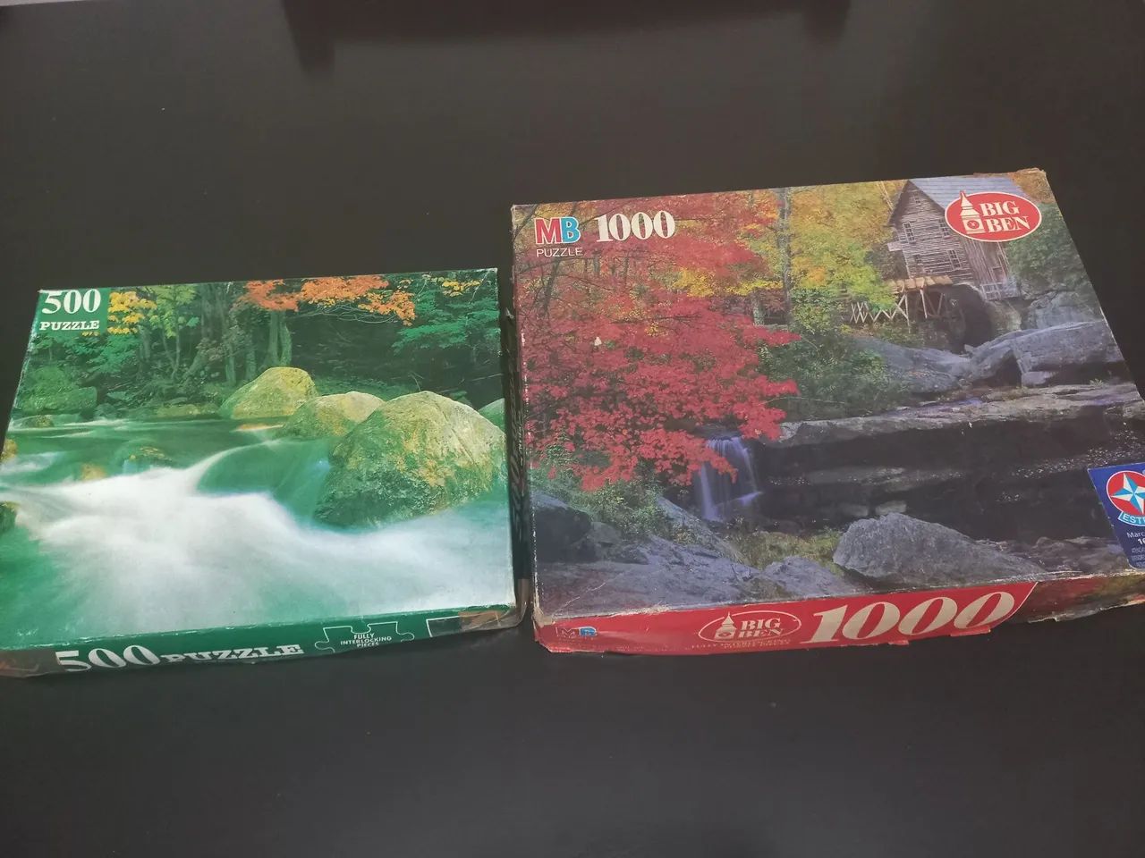 2 cx quebra cabeça antigo  - Foto 4