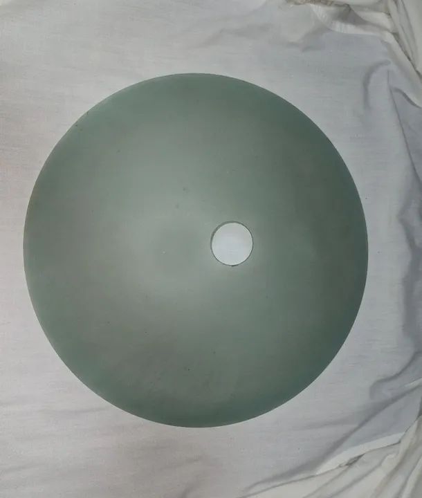 Cuba redonda de vidro jateado da Arella Metais Vendo ou TROCO - Foto 2