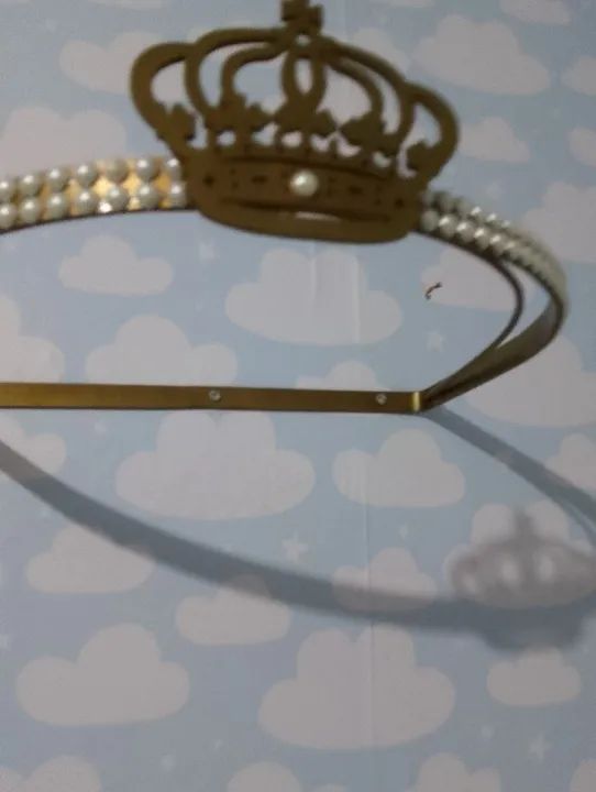 Mosquiteiro Princesa com Coroa Dourada