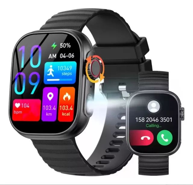 Smart Watch S8 Ultra, Multifunções Esportivas E De Saúde.