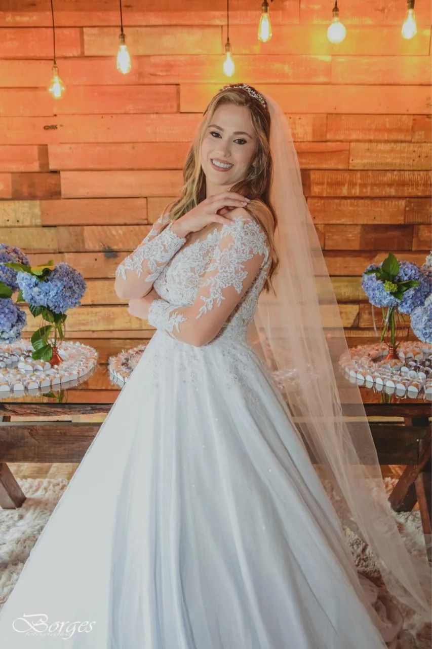 Vestido noiva princesa 2 em 1  - Foto 5