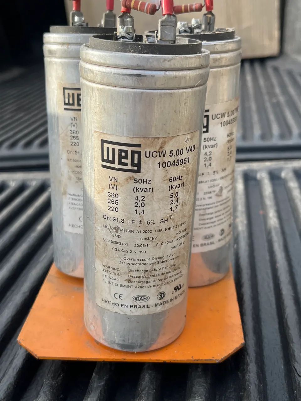 3 Unidades Capacitiva Weg 60Hz