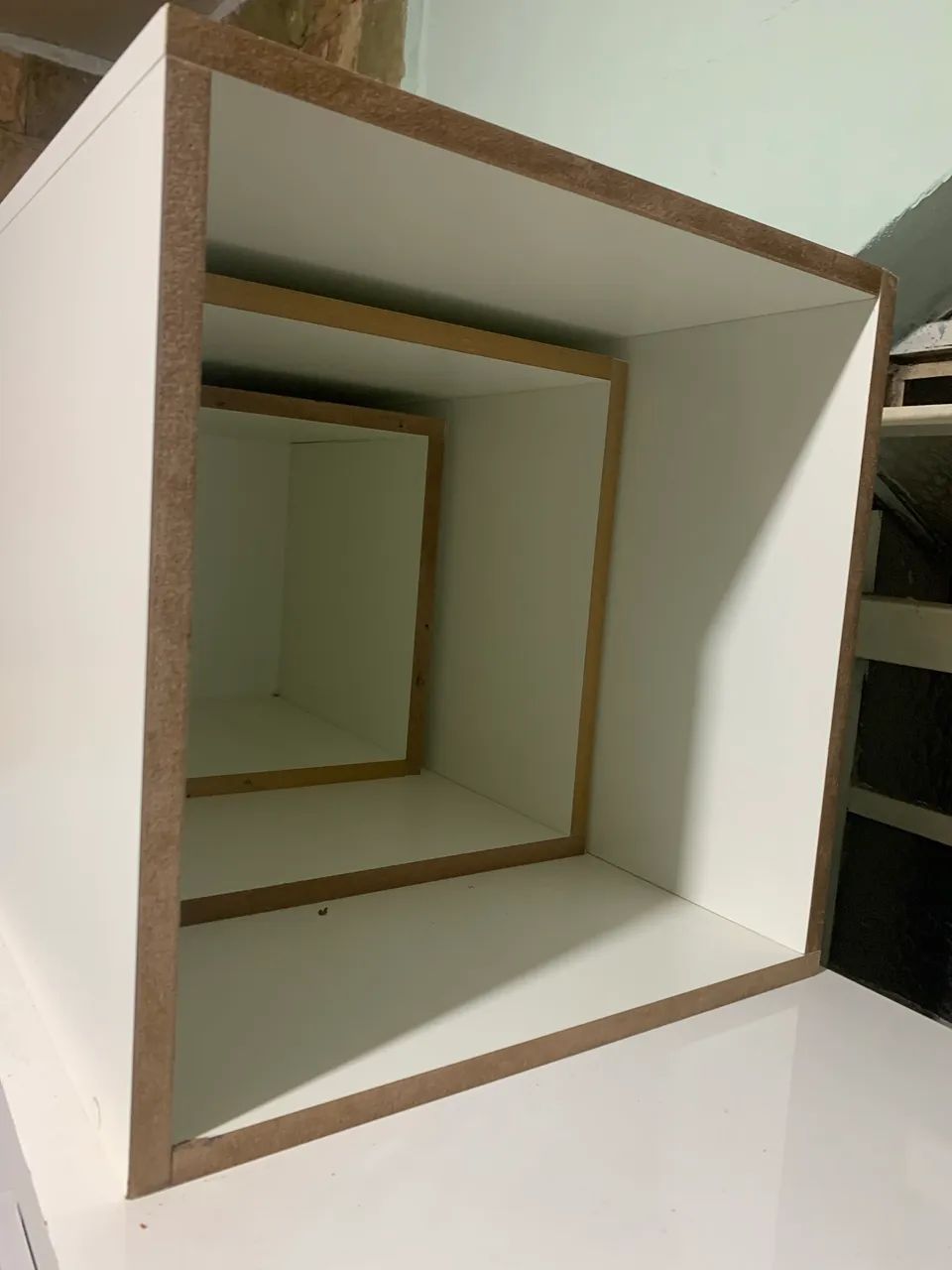 Cubo fotográfico + suporte de painel e pano branco - Foto 4