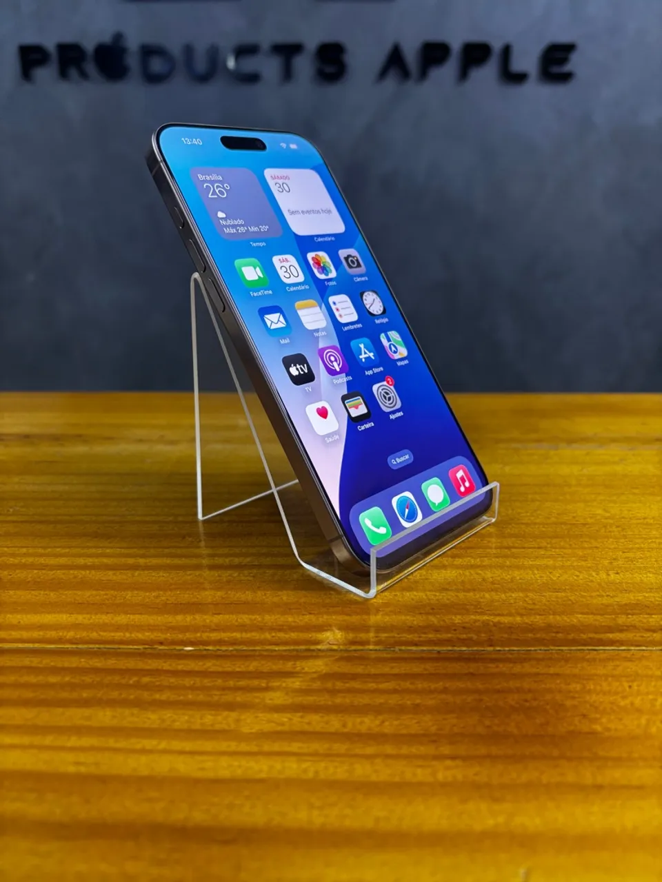 IPHONE 16 PRO MAX 256GB TITANIO DESERTO GARANTIA APPLE BATERIA 100% OPORTUNIDADE
