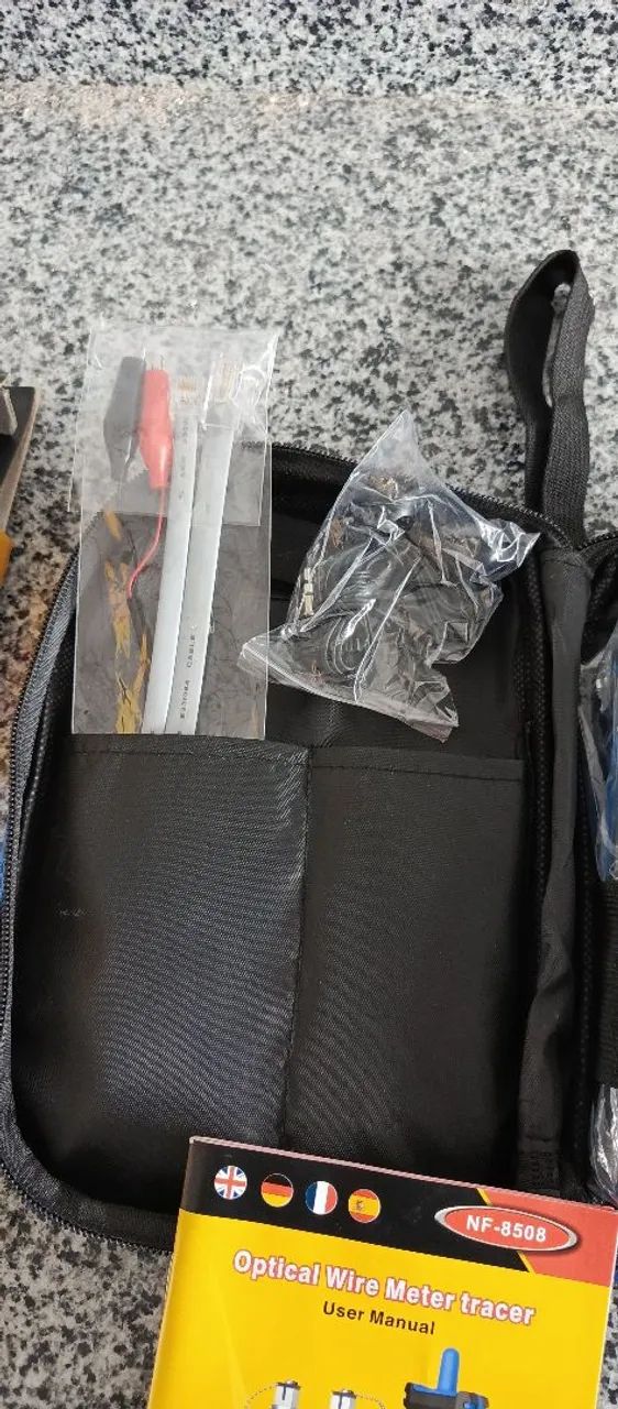 Scanner de manutenção em cabos de rede de internet  - Foto 5