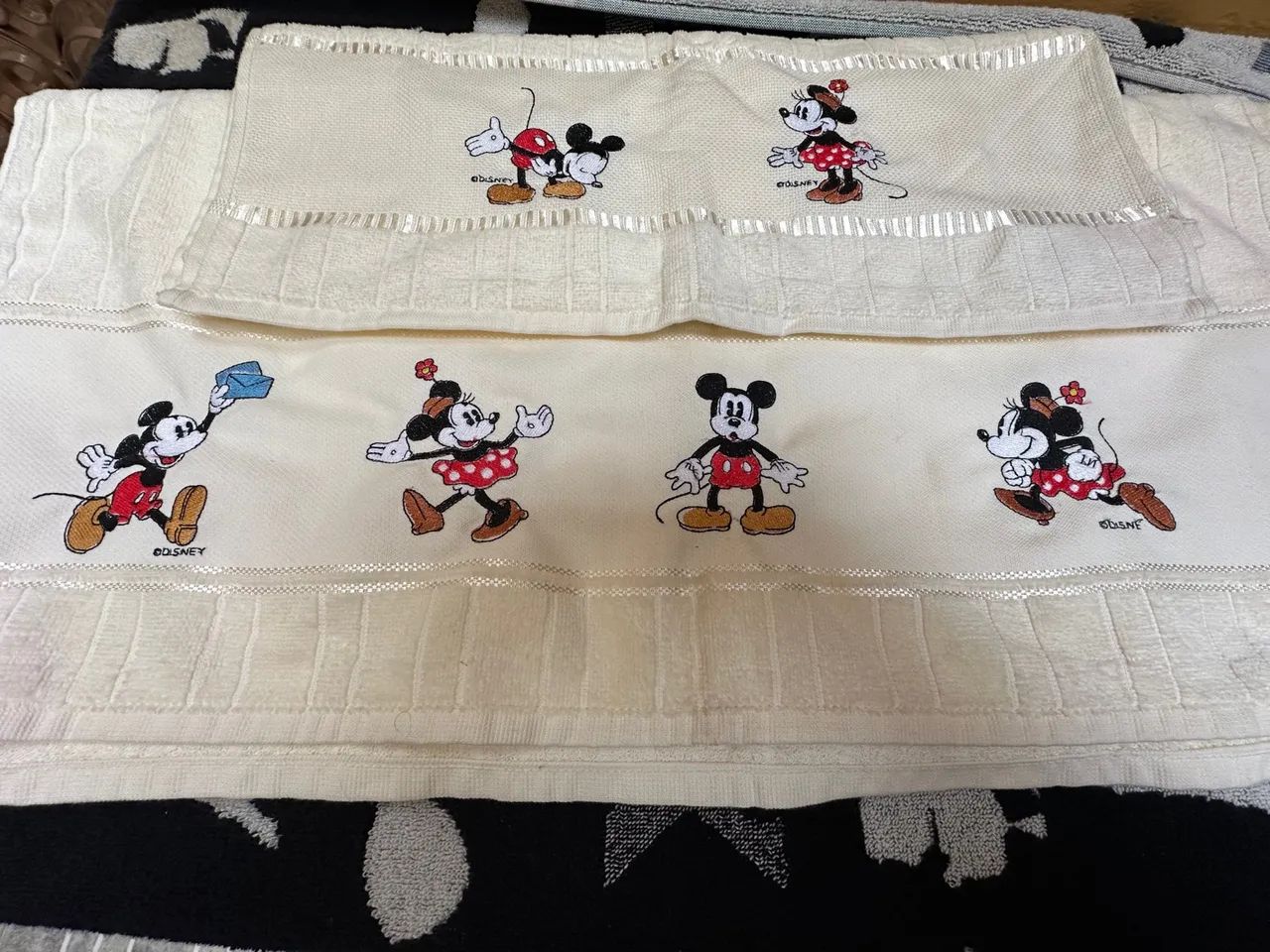Toalhas de Banho Mickey e Minnie
