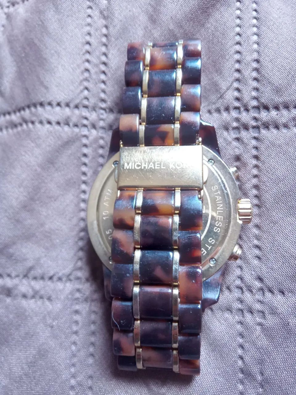Relógio feminino Michael Kors MK5805 importado original marrom - Foto 5