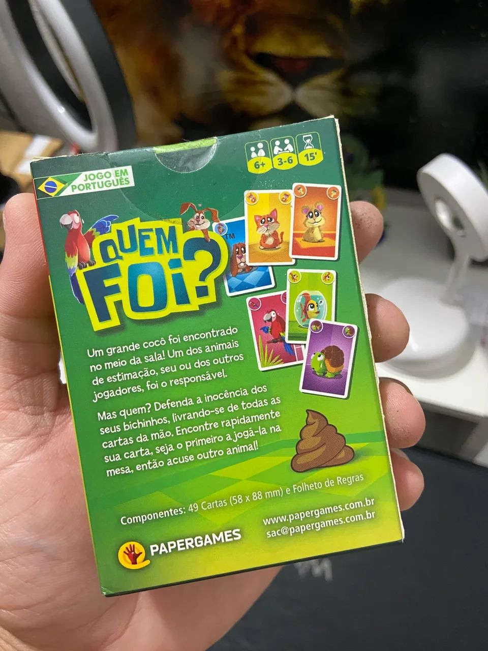 Quem Foi? (PaperGames) Lacrado  - Foto 2