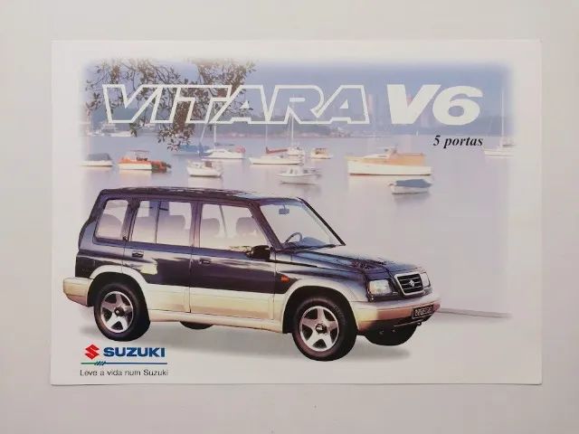 Catálogo, folder Suzuki Vitara anos 90 - vários modelos - valor unitário - Foto 2