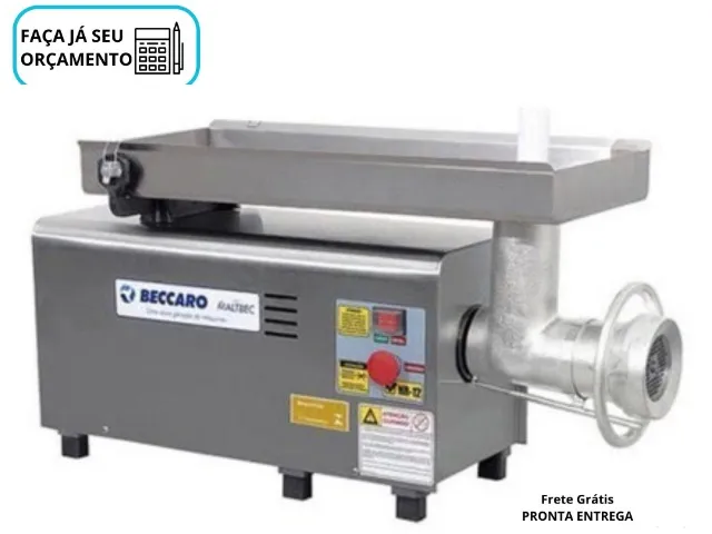 Picador de Carne Beccaro Bivolt Inox