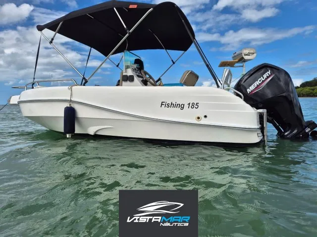 Lancha Sea Crest - Modelo Fishing 18.5 com motor Mercury 100 hp 4T 2024