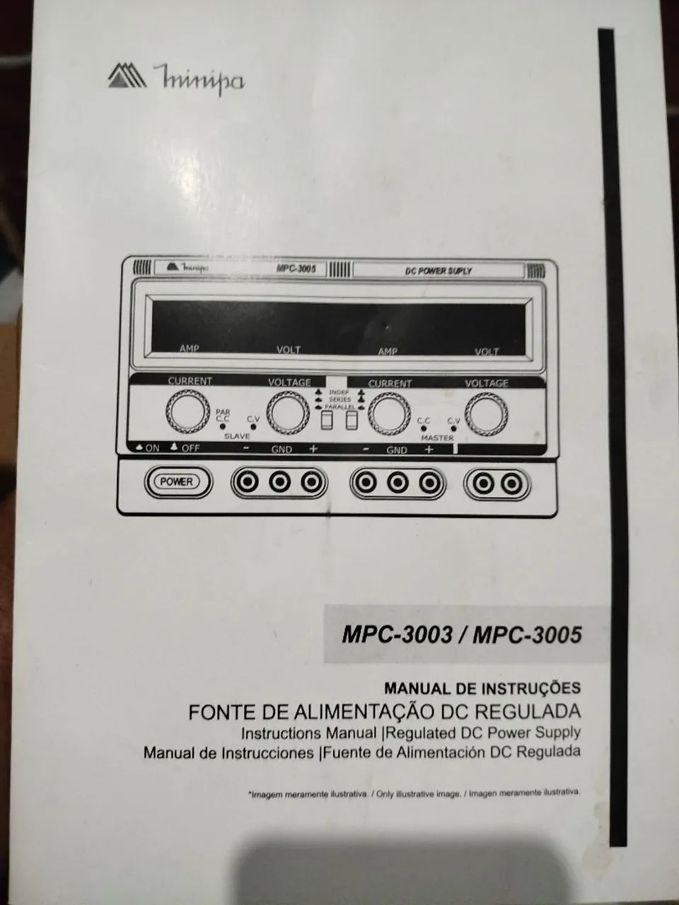 Fonte de Alimentação DC Laboratorial Inimipa MPC-3005 - Foto 2