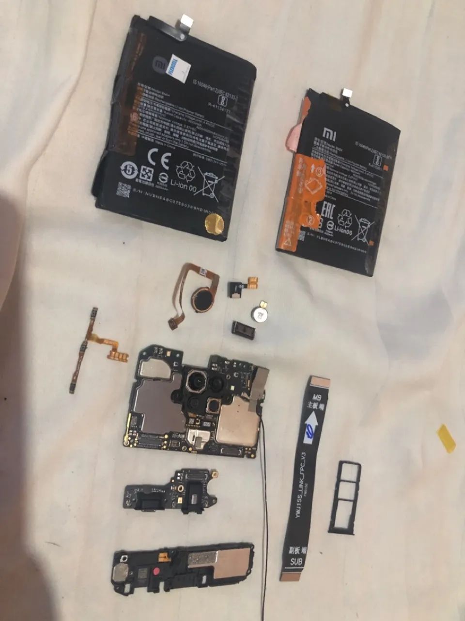 Peças originais do redmi note 9 e 9s - Foto 3