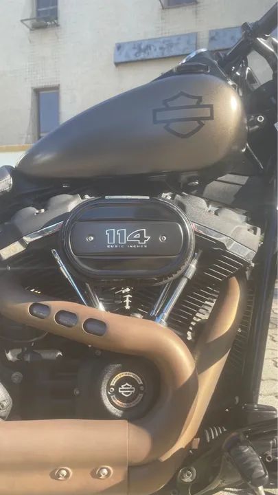 Vendo Fat Bob 114 2020 única dona - Foto 4