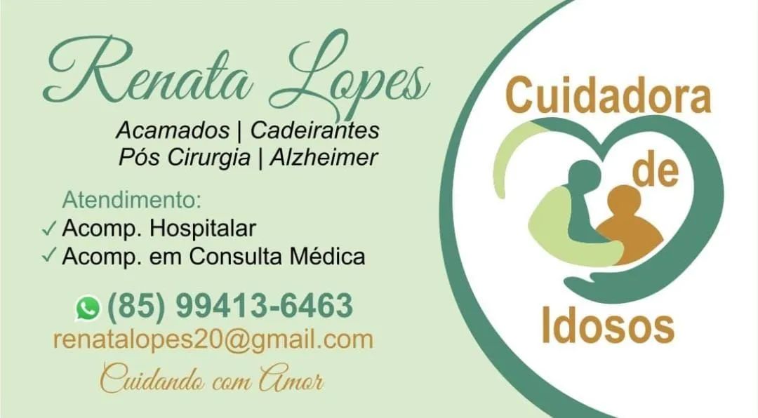 Cuidadora de Idosos.