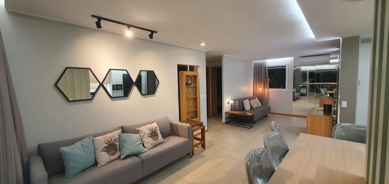 Apartamento de alto padrão, com vista para o mar, totalmente mobiliado e equipado. - Foto 5