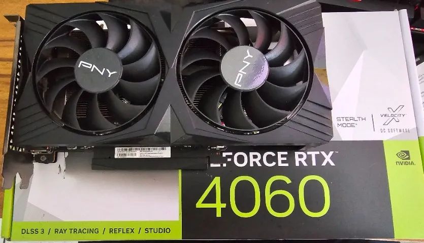 RTX 4060 VERTO PNY, 8GB GDDR6 - VCG40608DFXPB1