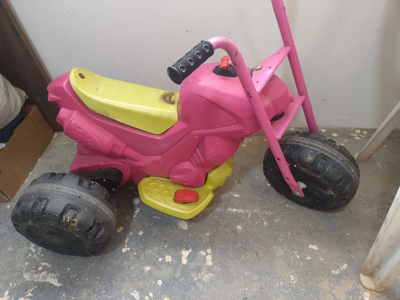 Motocicleta Infantil Rosa