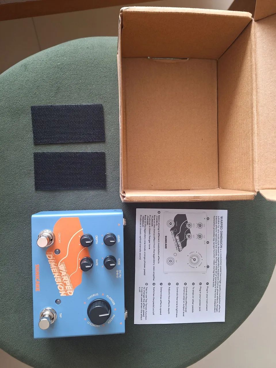 Pedal Sonicake Warped Dimension Multi Modulação (Chorus, Tremolo, Flanger, Phaser) - Foto 3