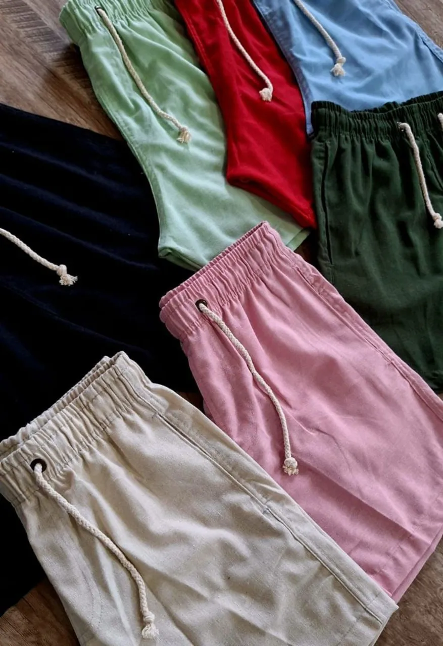 Shorts de Algodão Coloridos - Conforto e Estilo!