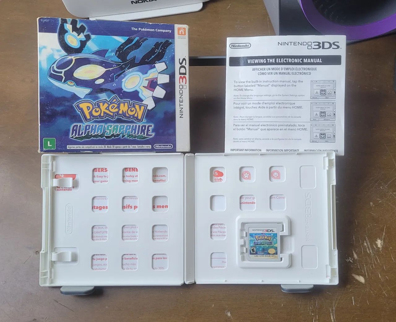 Pokémon Alpha Sapphire C/ Luva