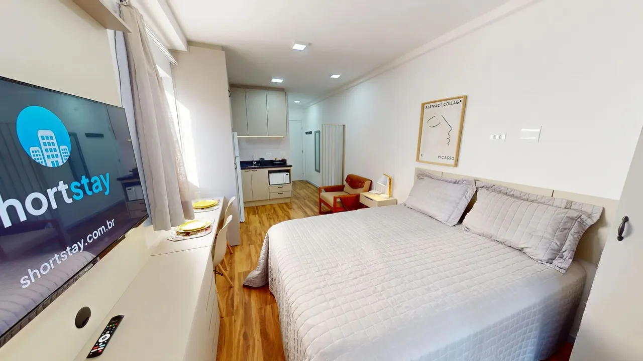 Apartamento Mobiliado Studio para Aluguel - Alto da XV em Curitiba